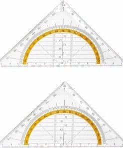Groothandel 🎉 Merkloos 2x Geo Driehoek 14 Cm 🛒