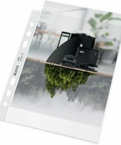 Korting 😀 Leitz Recycle Duurzame Showtassen Voor A5 Formaat - Insteekhoezen Van 100 Micron - 25 Stuks - Transparant 🔔 -A-journal shop 550x598 2