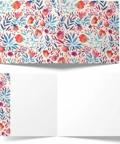 Coupon 🥰 Patrón Wenskaarten Set - Zonder Tekst - Gevouwen Kaarten - Met Envelop - 18 Stuks 🛒 -A-journal shop 550x602 6