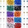 Korting 😀 Algebra Punaises Voor Prikbord - 10 Verschillende Kleuren - Kantoor Accessoires - 500 Stuks 🔥