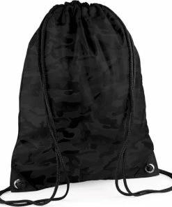 Beste recensies van 🤩 Bagbase Gymtas - Met Rijgkoord - 12 Liter - Midnight Camo ✔️