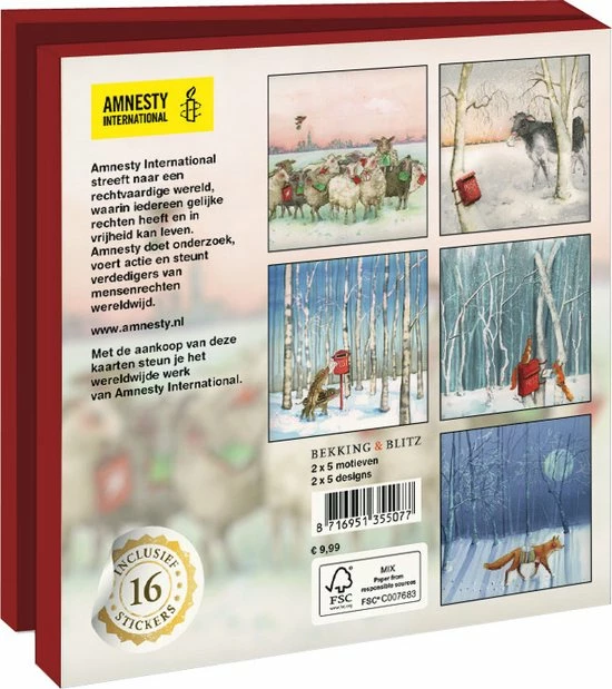 Beste recensies van π₯° Bekking & Blitz - Kerstkaartenmapje - Set Kerstkaarten - Kunstkaarten - 10 Stuks - Inclusief Enveloppen – Uniek Design - Dieren - Season's Greetings - Martine Van Nieuwenhuyzen - Amnesty International π 4 Beste recensies van π₯° Bekking & Blitz - Kerstkaartenmapje - Set Kerstkaarten - Kunstkaarten - 10 Stuks - Inclusief Enveloppen – Uniek Design - Dieren - Season's Greetings - Martine Van Nieuwenhuyzen - Amnesty International π - Afbeelding 2