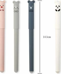 Flash-uitverkoop 🛒 Pymiq® Luxe Uitgumbare Pennenset Van 4 - Back To School - Schrijven - Uitgummen - Gum - Verwijderbaar - Pen - Dieren 🎁 -A-journal shop 550x622 5