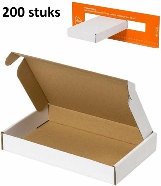 Beste deal π₯° Merkloos 200 Stuks Brievenbusdoos A6 Brievenbusdozen - 180x115x28 Mm - Verzenddoos Met Bovenklep π 3 Beste deal π₯° Merkloos 200 Stuks Brievenbusdoos A6 Brievenbusdozen - 180x115x28 Mm - Verzenddoos Met Bovenklep π