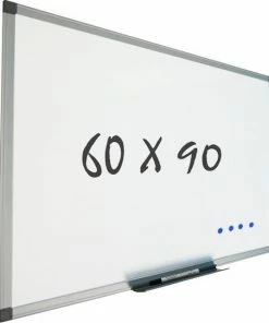 Beste deal ✔️ IVOL Whiteboard 60x90cm Voor Wandmontage - Magnetisch 🔥