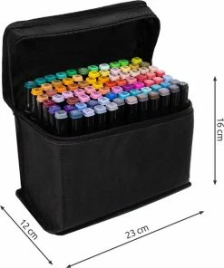 Gloednieuw 🌟 Discountershop Dubbelzijdige Markering 80 St Twinmarkers XXL-set - Stift Met 80 St Twin Tip Markeerstift Dual Tip Permanente Sketch Marker 80 Kleuren Voor Kunstenaars Volwassenen Kinderen Tekenen Schilderen Ambachten Hoeveelheid 80 Stuks ✨ 24 Gloednieuw 🌟 Discountershop Dubbelzijdige Markering 80 St Twinmarkers XXL-set - Stift Met 80 St Twin Tip Markeerstift Dual Tip Permanente Sketch Marker 80 Kleuren Voor Kunstenaars Volwassenen Kinderen Tekenen Schilderen Ambachten Hoeveelheid 80 Stuks ✨ -A-journal shop 550x659