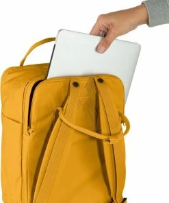Groothandel 😀 Fjallraven Fjällräven Kånken Laptop 15" Unisex Rugzak - Ochre 🛒 -A-journal shop 550x660 3