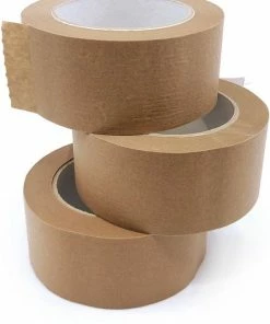 Begroting ❤️ 3x Verpakkingstape AR Molitor 50 Mm X 50 M - Eco Papier - Bruin ✔️