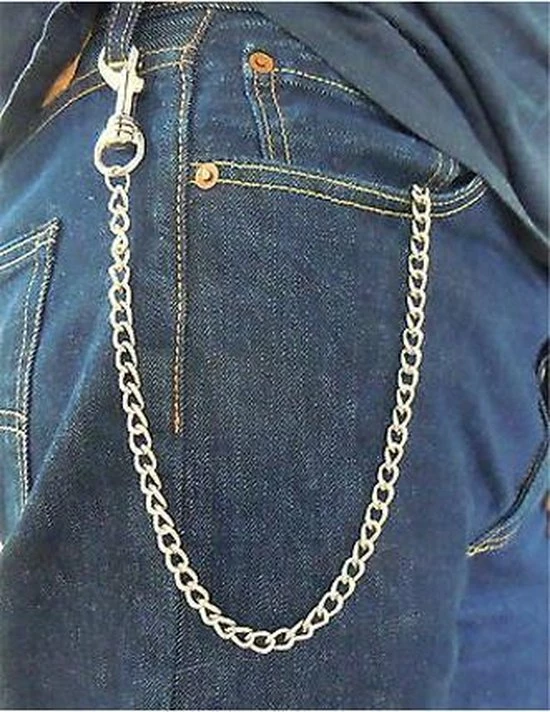 Begroting π₯ No Evil Stalen Broekketting - Sleutelketting Voor Sleutels Of Portemonnee - 48cm π₯° 4 Begroting π₯ No Evil Stalen Broekketting - Sleutelketting Voor Sleutels Of Portemonnee - 48cm π₯° - Afbeelding 2