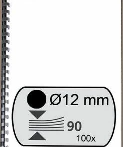 Gloednieuw π Fellowes Bindruggen 12 Mm Zwart, 100 Stuks π― 8 Gloednieuw π Fellowes Bindruggen 12 Mm Zwart, 100 Stuks π― -A-journal shop 550x716 2