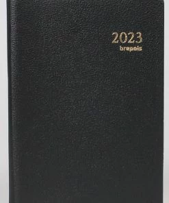 Kopen 🤩 Brepols Agenda 2023 - SETA - Delta - 8,1 X 12 Cm - Zwart ✨
