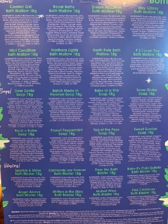 Hete verkoop π Bomb Cosmetics - Baby It's Cold Outside Advent Calendar -beauty Adventskalender Met Mini-badbommen En Zeep, Dierproefvrij π 4 Hete verkoop π Bomb Cosmetics - Baby It's Cold Outside Advent Calendar -beauty Adventskalender Met Mini-badbommen En Zeep, Dierproefvrij π - Afbeelding 2