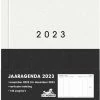 Begroting 👍 Hobbit - Bureau Agenda - Zwart/wit - 2023 - Verticaal Weekoverzicht - Week Per 2 Pagina's - 26,5x20,5 Cm (A4-) - Groot ❤️ -A-journal shop 550x733 5