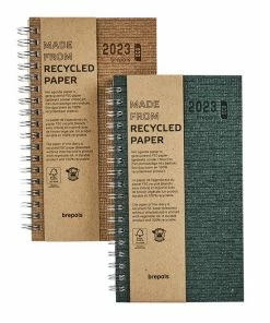 Top 10 🛒 Brepols Agenda 2023 - Ecorama - KAZAR - Gerecycleerd Papier - Wire-O - 9 X 16 Cm - Groen 😍