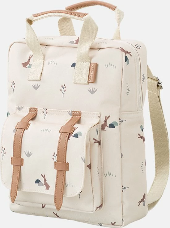 Korting 🥰 Fresk Kinderrugzak / Rugtas / Schooltas - Fresk - 6 Liter - Beige 🥰 4 Korting 🥰 Fresk Kinderrugzak / Rugtas / Schooltas - Fresk - 6 Liter - Beige 🥰 - Afbeelding 2