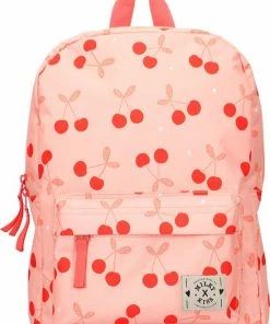 Kopen 🛒 Milky Kiss Stay Cute Rugzak - Schooltas Meisje - Roze - Kersen 👏