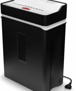 Hete verkoop 🤩 ACROPAQ Papierversnipperaar - Voor Thuis En Kantoor, 14 Liter, P4, Tot 6 Vellen - Papiervernietiger - Zwart 😀