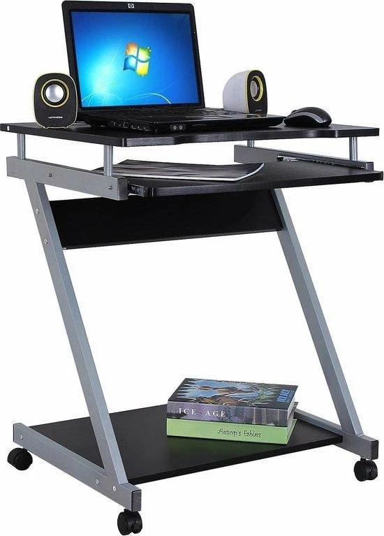Coupon 😉 Hoppa! Computertafel Bureau Op Wielen - Verrijdbaar Computerbureau - Geschikt Voor PC / Apple Macbook IMac / Laptop Computer Bureau Meubel - Computermeubel Tafel - Zwart - 60x73x48 💯 3 Coupon 😉 Hoppa! Computertafel Bureau Op Wielen - Verrijdbaar Computerbureau - Geschikt Voor PC / Apple Macbook IMac / Laptop Computer Bureau Meubel - Computermeubel Tafel - Zwart - 60x73x48 💯