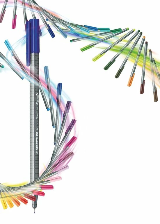Groothandel π― STAEDTLER Triplus Fineliner - Box 10 St π 5 Groothandel π― STAEDTLER Triplus Fineliner - Box 10 St π - Afbeelding 3