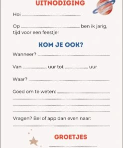 Goedkoopste 👍 Invulkaarten.nl Uitnodiging Kinderfeestje | 20 Stuks | Uitnodigingskaarten | Uitnodiging Verjaardag | Uitnodiging Feest | Uitnodiging Kinderfeestje Jongen | Uitnodiging Kinderfeestje Astronaut | Astronaut Uitnodiging | Uitnodiging Astronaut | Uitnodiging Feestje 💯 -A-journal shop 550x771 5