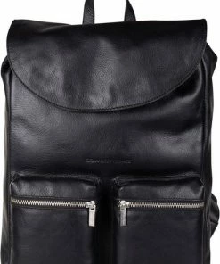 Nieuw ✨ Cowboysbag Dames Rugzak Leer - Zwart 🛒