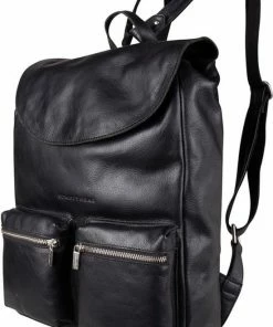 Nieuw ✨ Cowboysbag Dames Rugzak Leer - Zwart 🛒 -A-journal shop 550x800 2