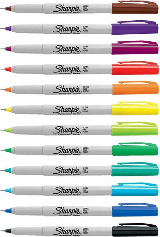 Coupon 😉 Sharpie Permanente Markers | Ultrafijne Punt | Diverse Kleuren | 12 Stuks 🔔 4 Coupon 😉 Sharpie Permanente Markers | Ultrafijne Punt | Diverse Kleuren | 12 Stuks 🔔 - Afbeelding 2