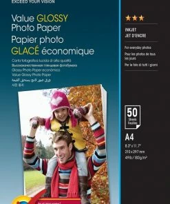 Coupon 😉 Epson Value Glossy Photo Paper - A4 - 50 Vellen 😉