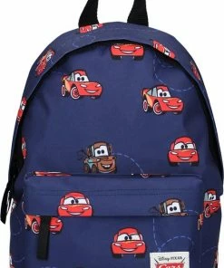 Hete verkoop 👍 Disney Fashion Cars Kinder Rugzak 9 Liter - Blauw 💯