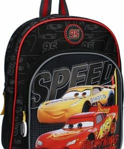 Goedkoop ❤️ Disney Rugzak Cars Junior 8,2 Liter Polyester Zwart ✔️