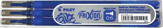 Korting π Pilot Vullingen - Frixion Ball En Frixion Click - Blauw 0.5mm Point - 3 Stuks π 6 Korting π Pilot Vullingen - Frixion Ball En Frixion Click - Blauw 0.5mm Point - 3 Stuks π - Afbeelding 4